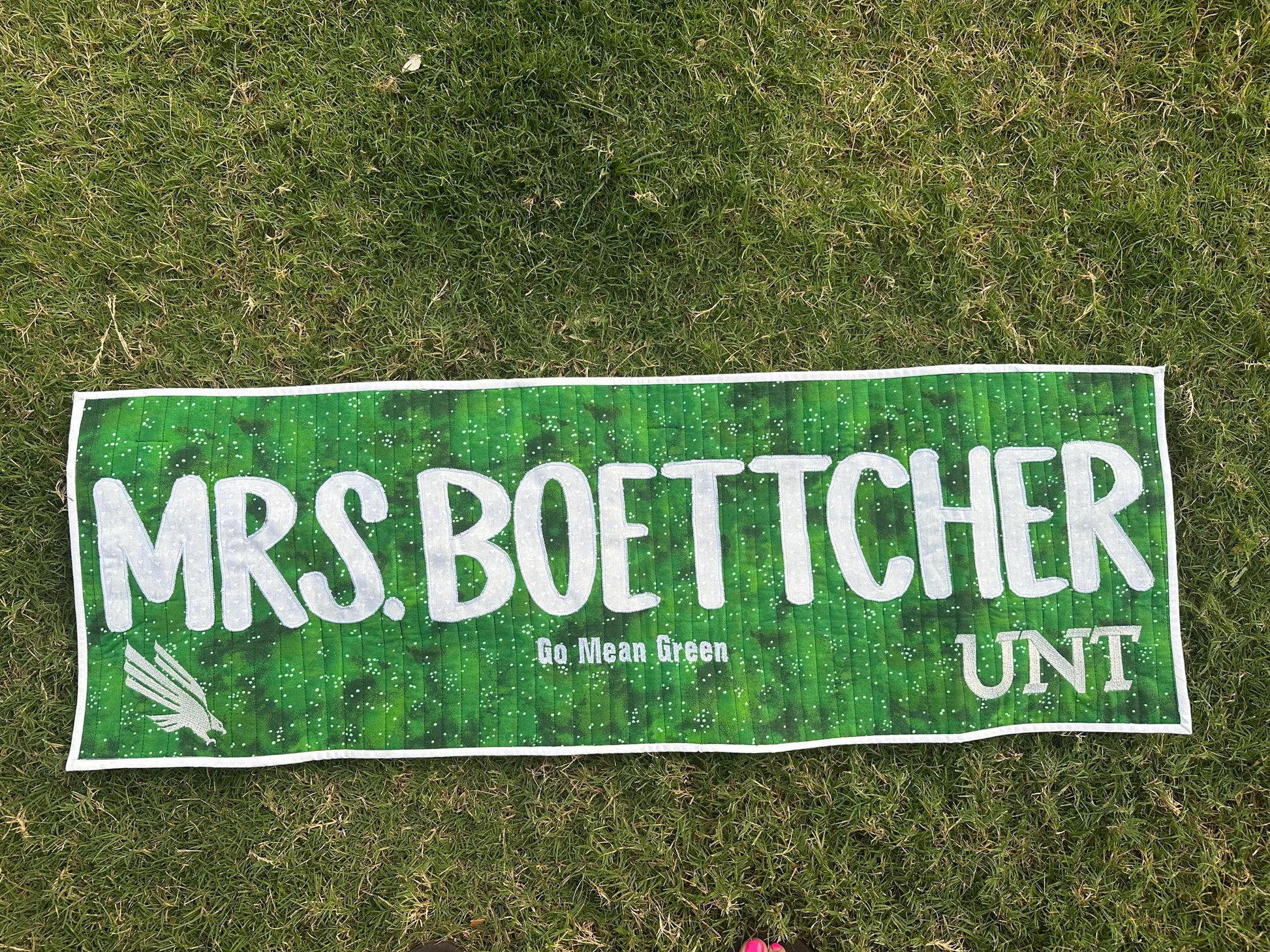 Custom Quilted Name Banner image 5