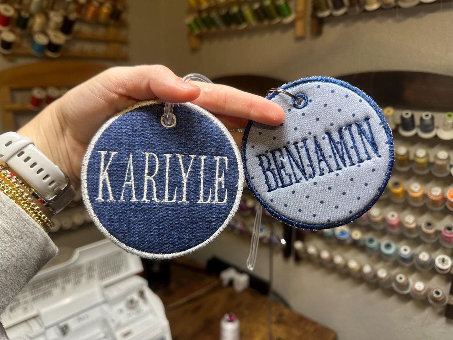 Custom Name Bag Tag image 5