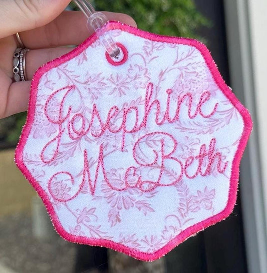 Custom Name Bag Tag image 1
