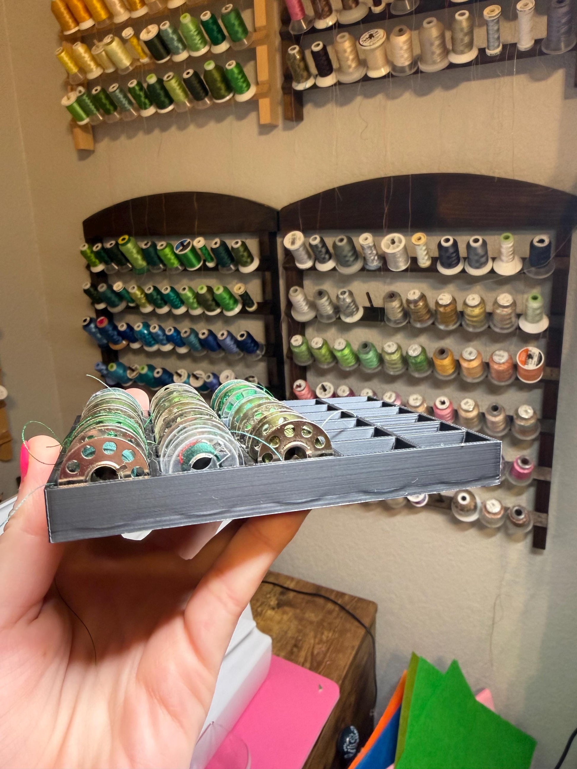 Sewing Bobbin Storage Tray & Organizer image 4