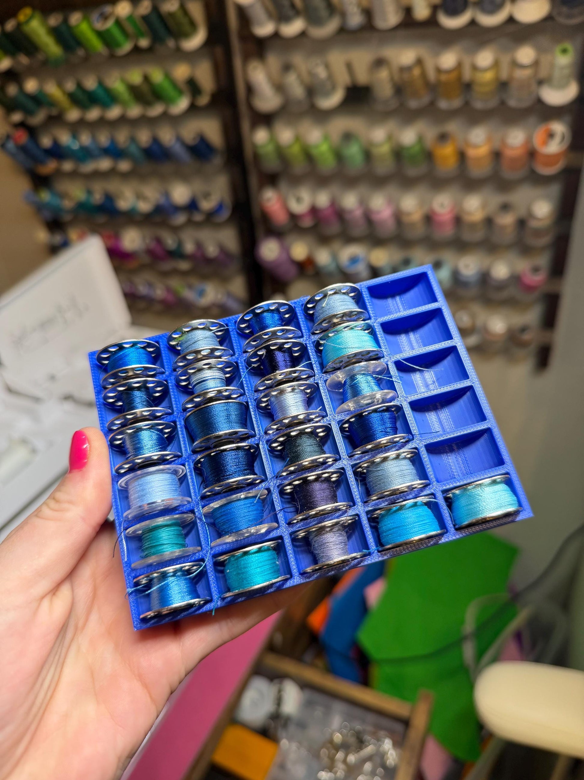Sewing Bobbin Storage Tray & Organizer image 5