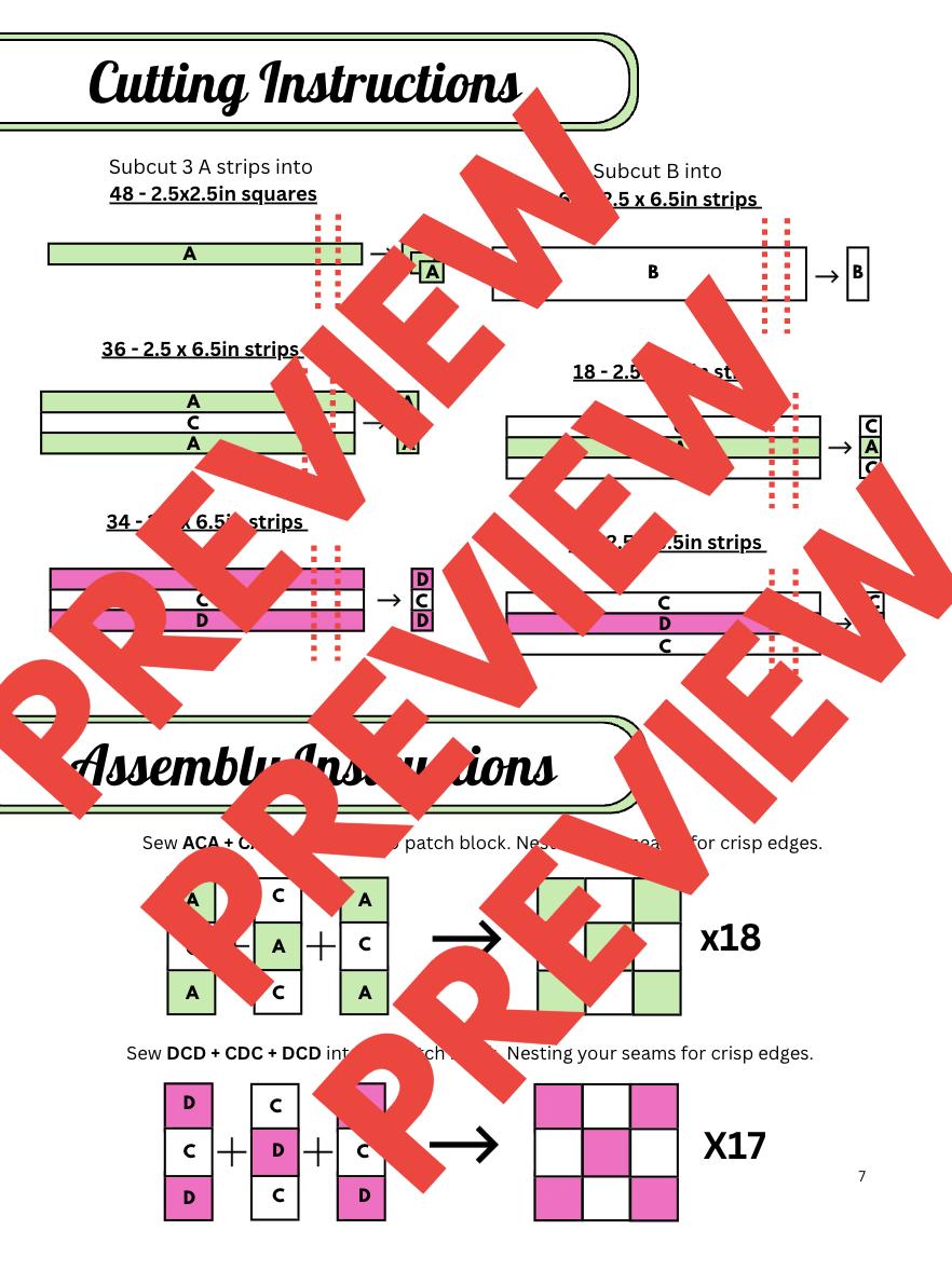 Criss Cross Irish Chain Quilt Pattern: Beginner Friendly image 5