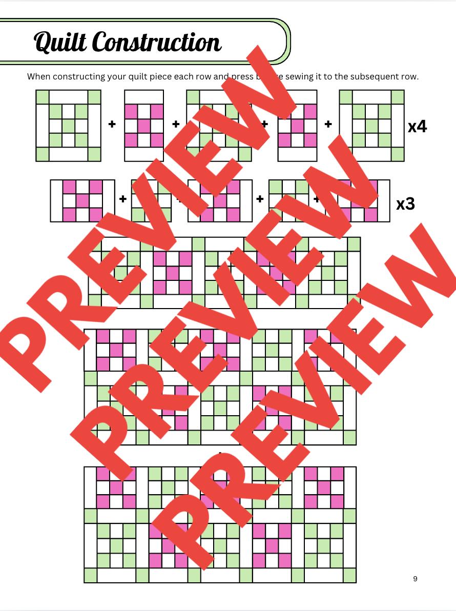 Criss Cross Irish Chain Quilt Pattern: Beginner Friendly image 6
