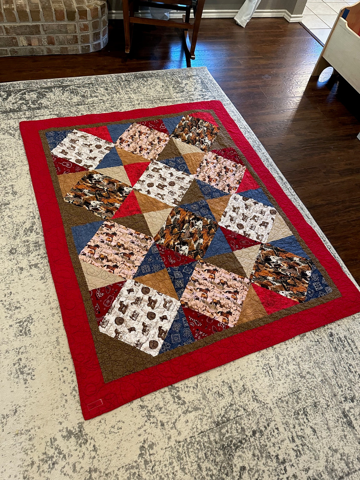 Quilt project by Kenzie Quilts