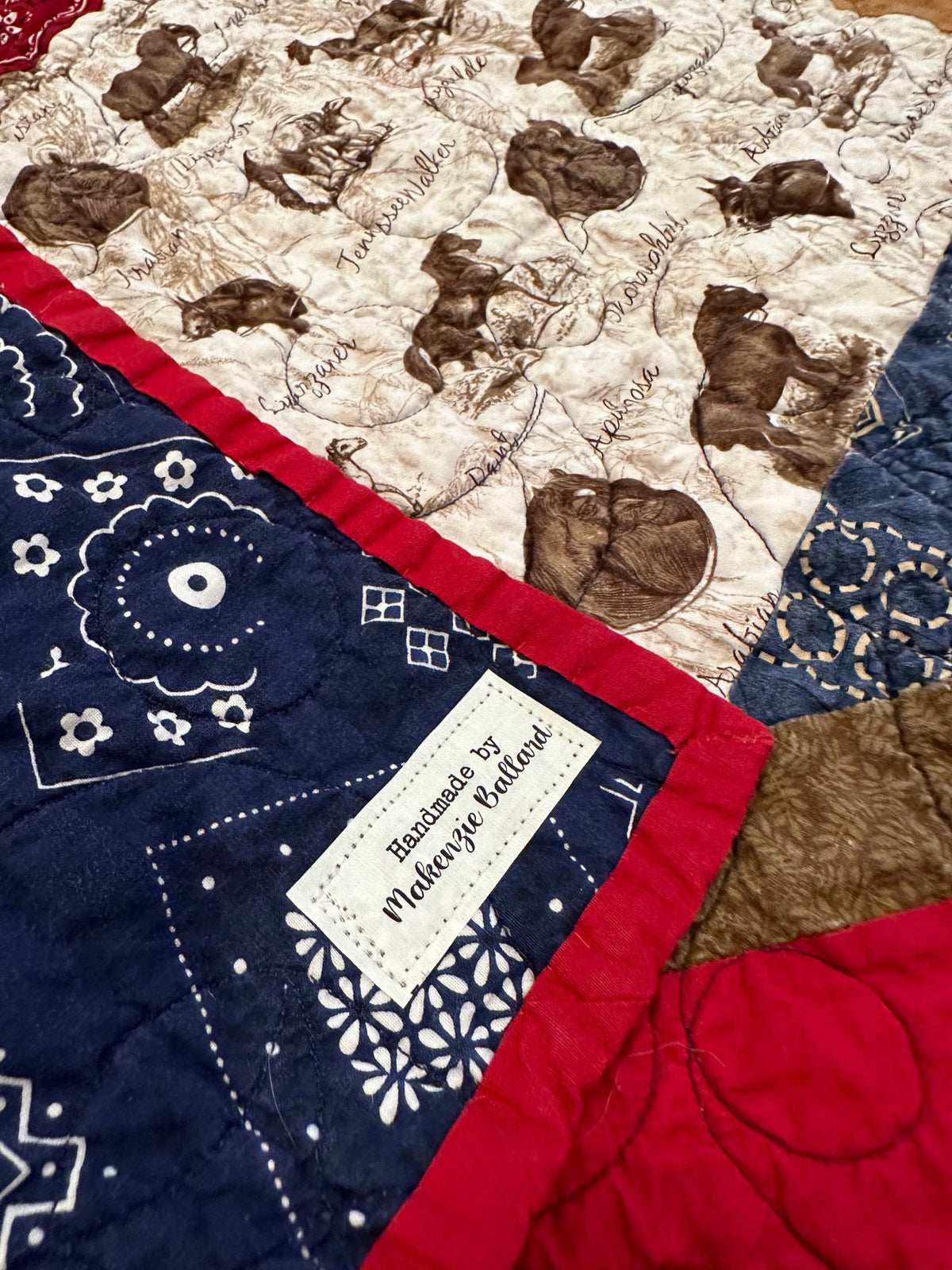 Quilt project by Kenzie Quilts