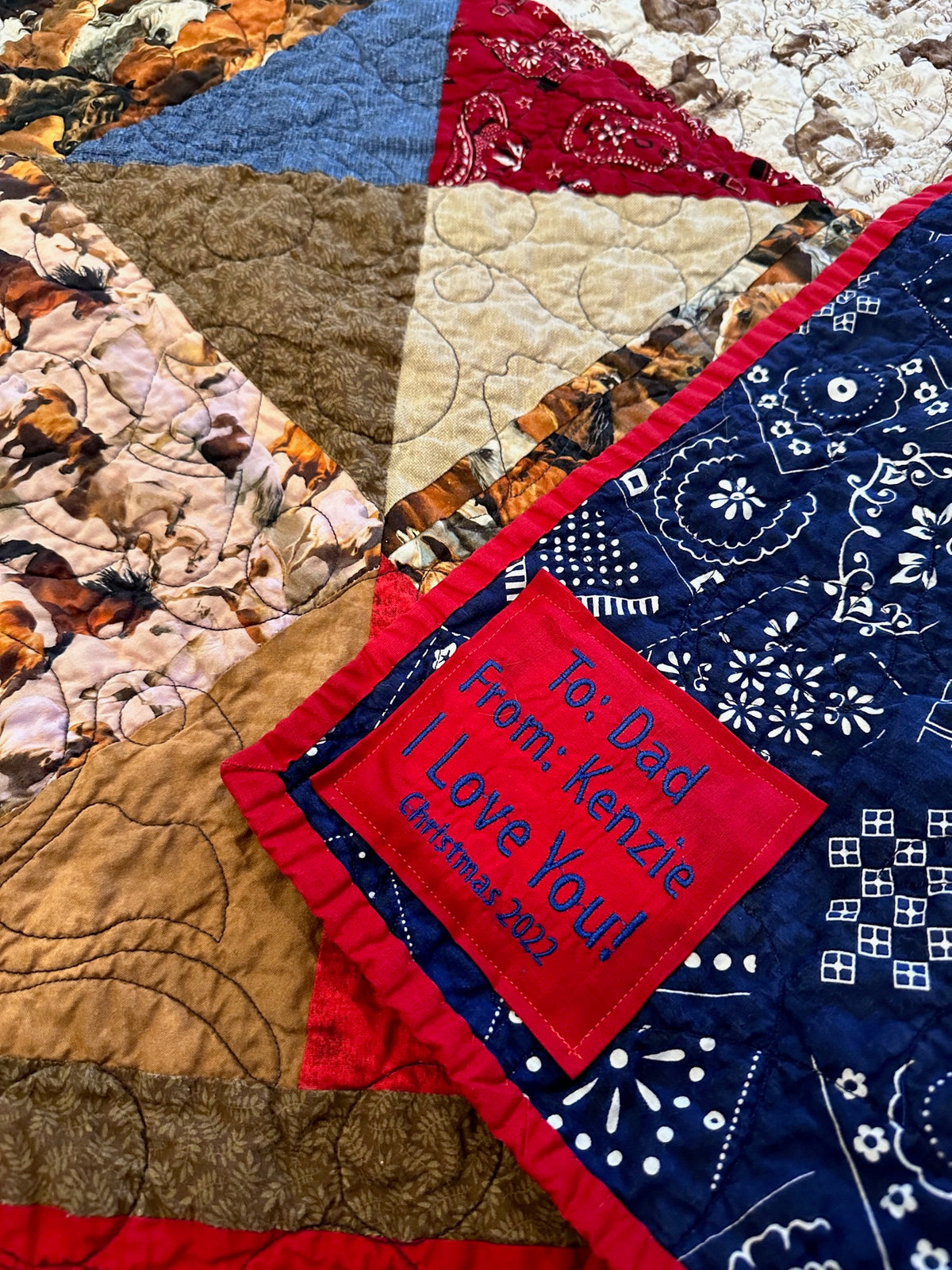 Quilt project by Kenzie Quilts