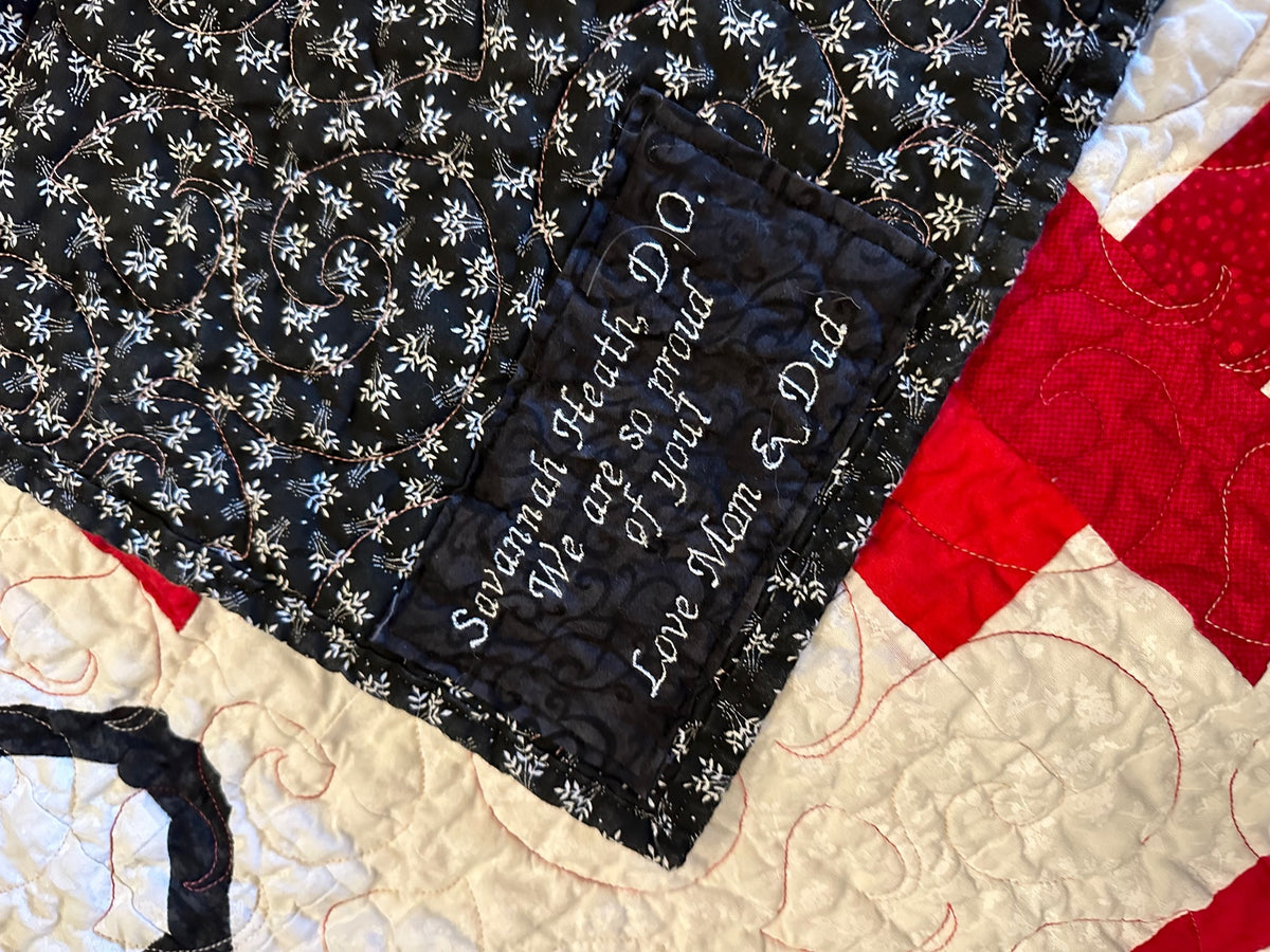 Quilt project by Kenzie Quilts