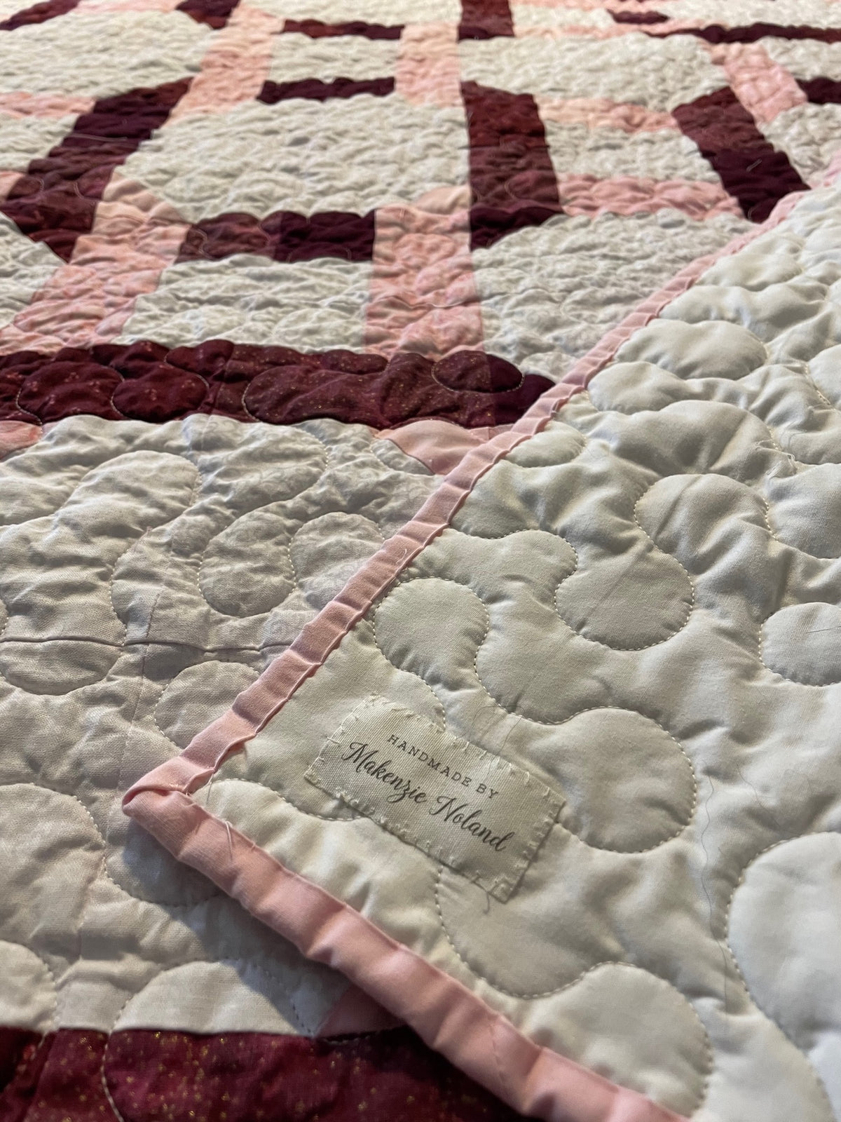 Quilt project by Kenzie Quilts