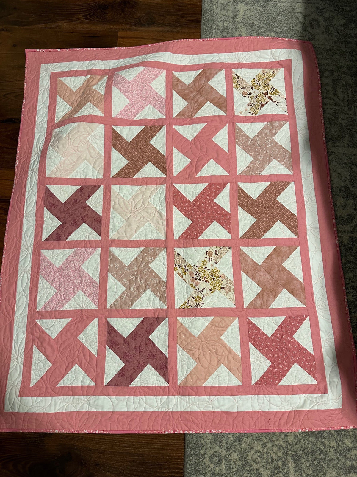 Quilt project by Kenzie Quilts