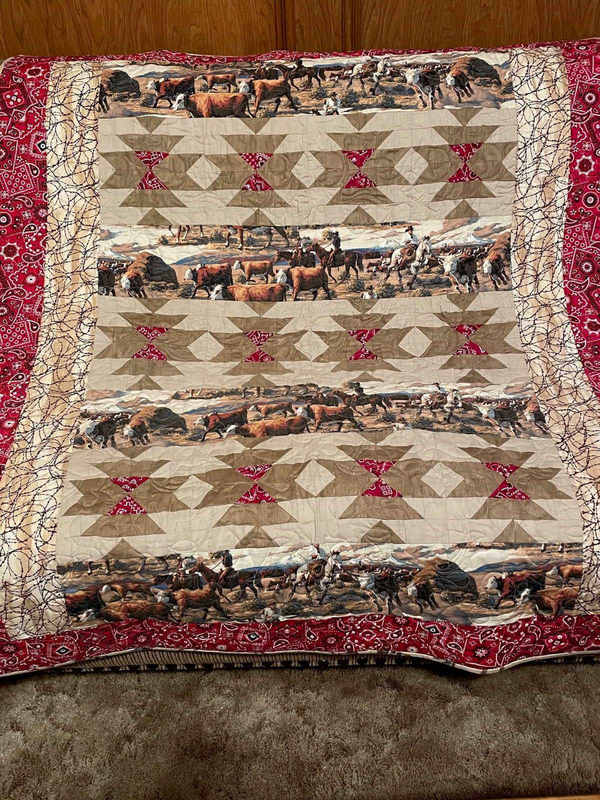 Quilt project by Kenzie Quilts