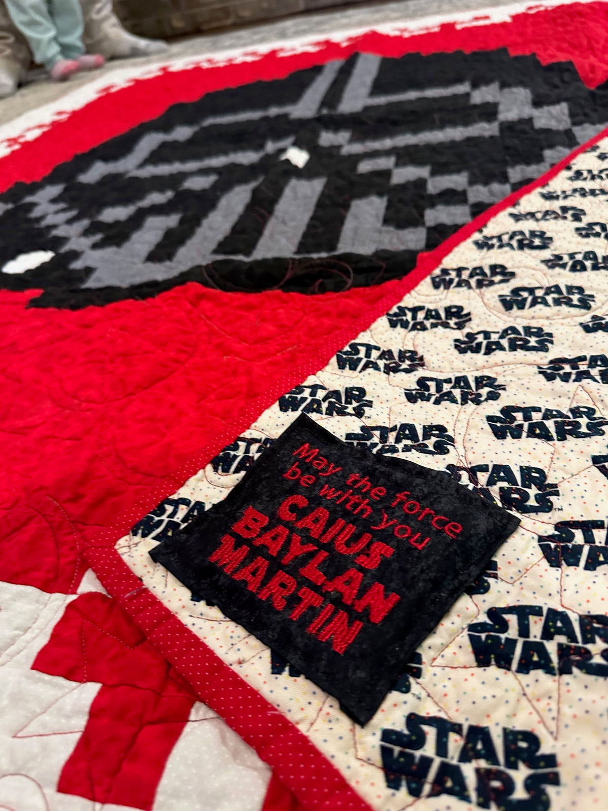 Quilt project by Kenzie Quilts