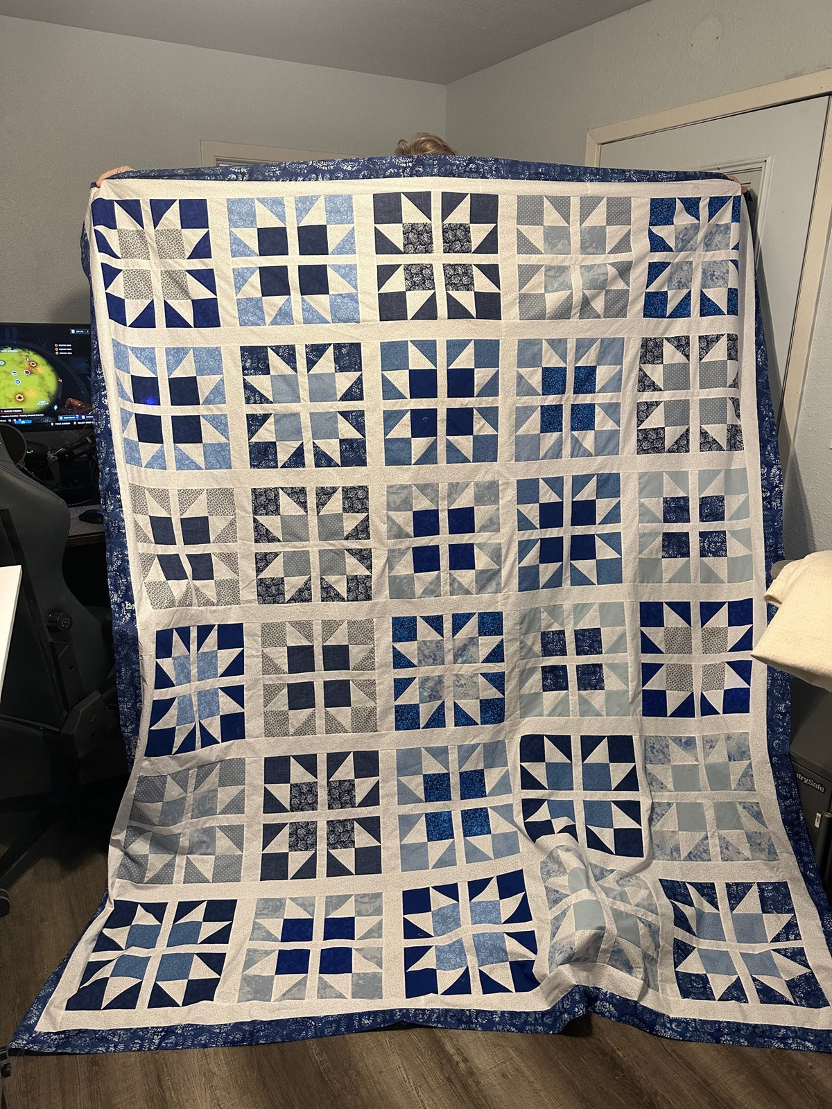 Quilt project by Kenzie Quilts