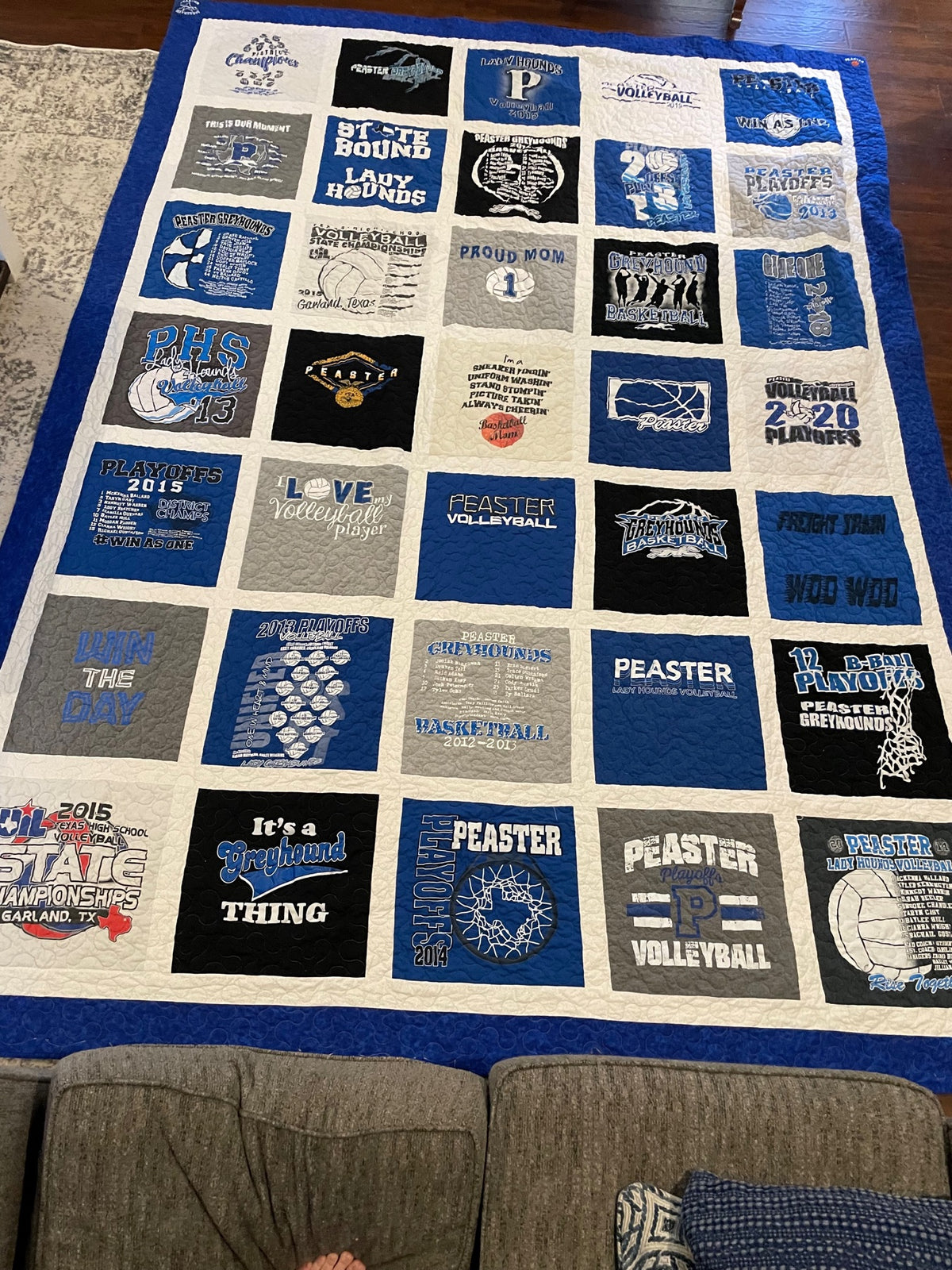 Quilt project by Kenzie Quilts