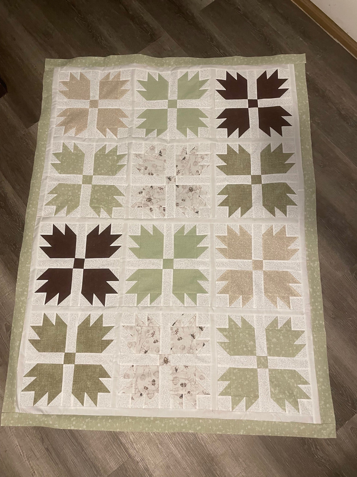 Quilt project by Kenzie Quilts