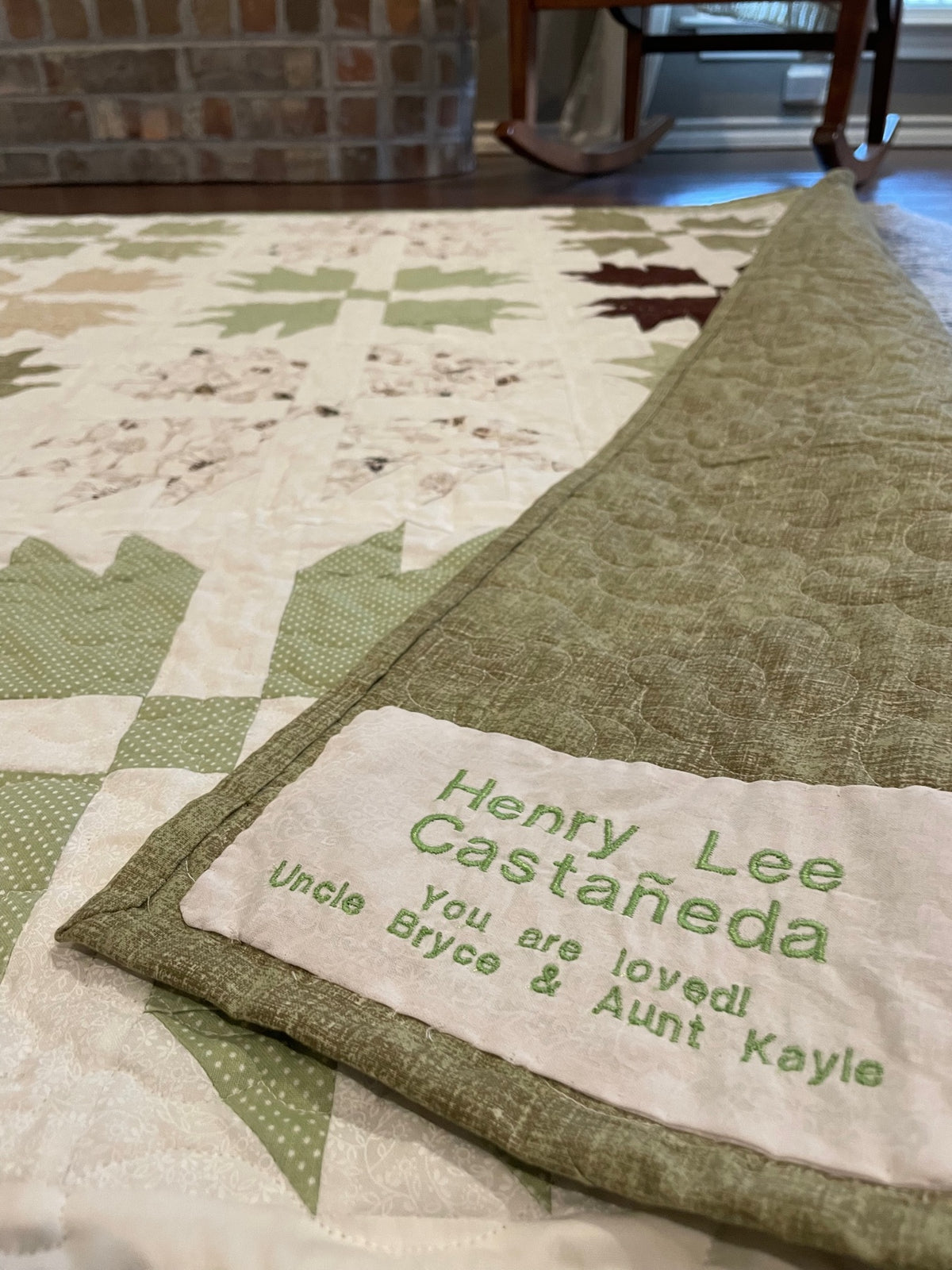 Quilt project by Kenzie Quilts