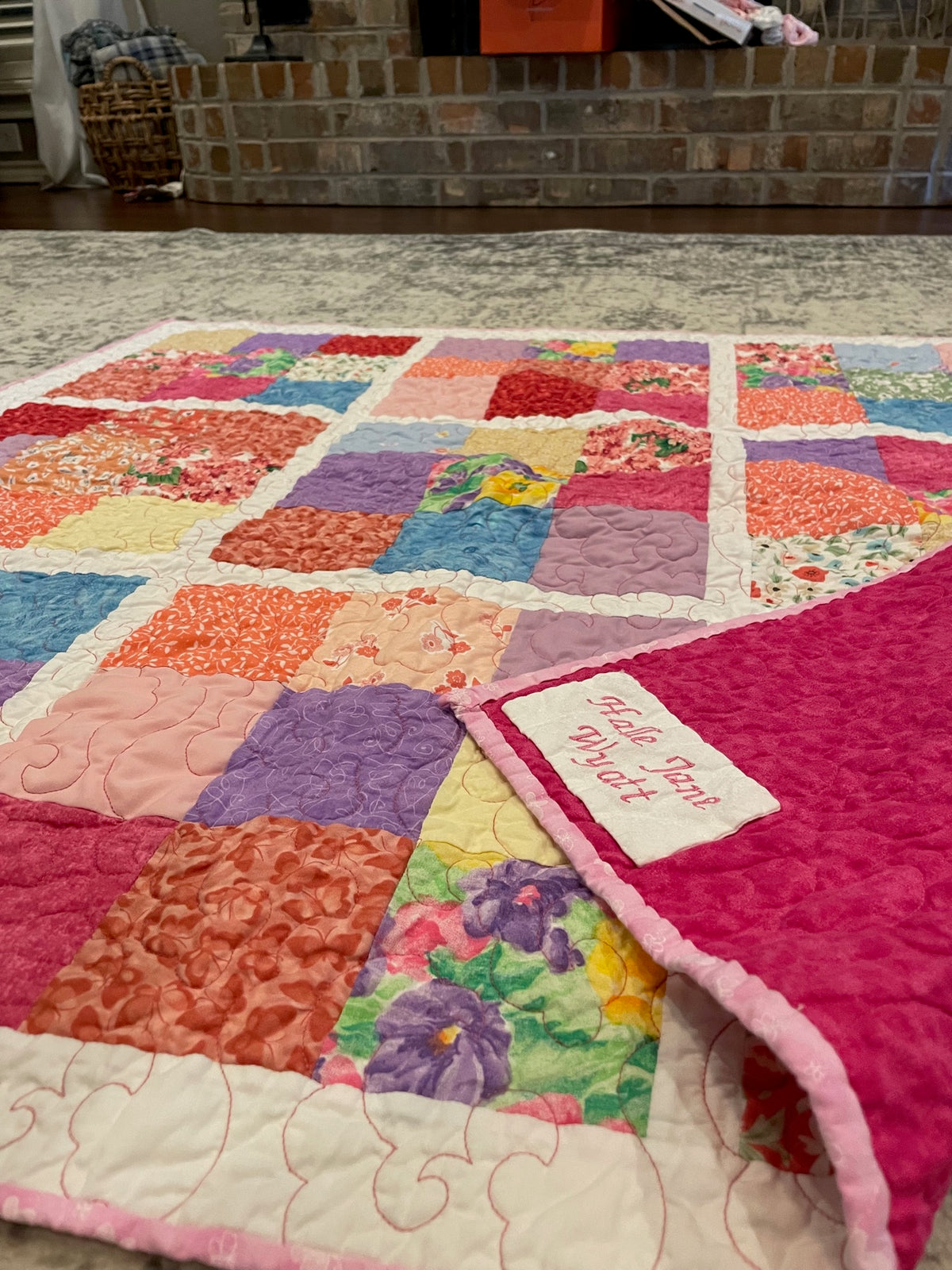 Quilt project by Kenzie Quilts