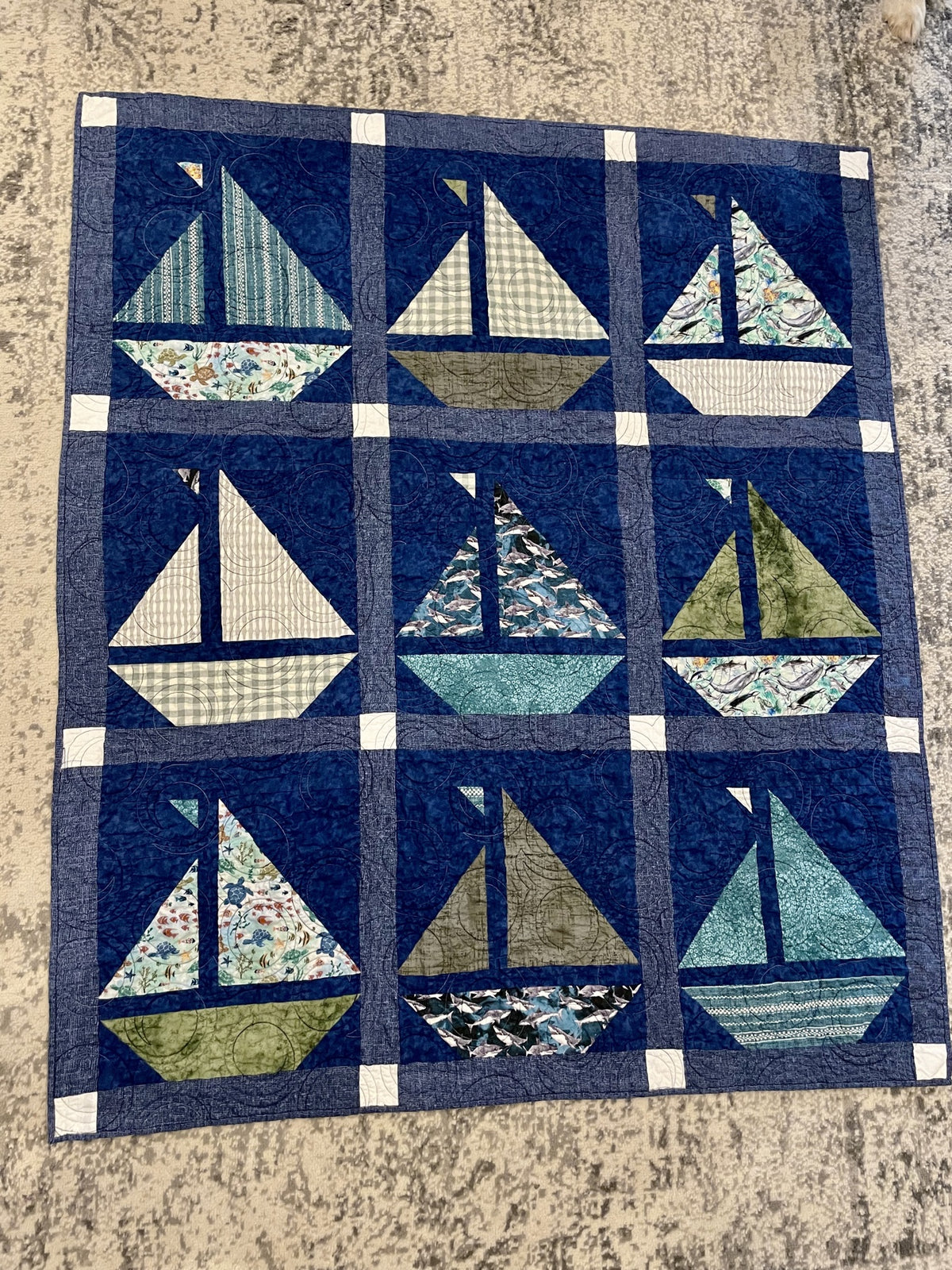 Quilt project by Kenzie Quilts