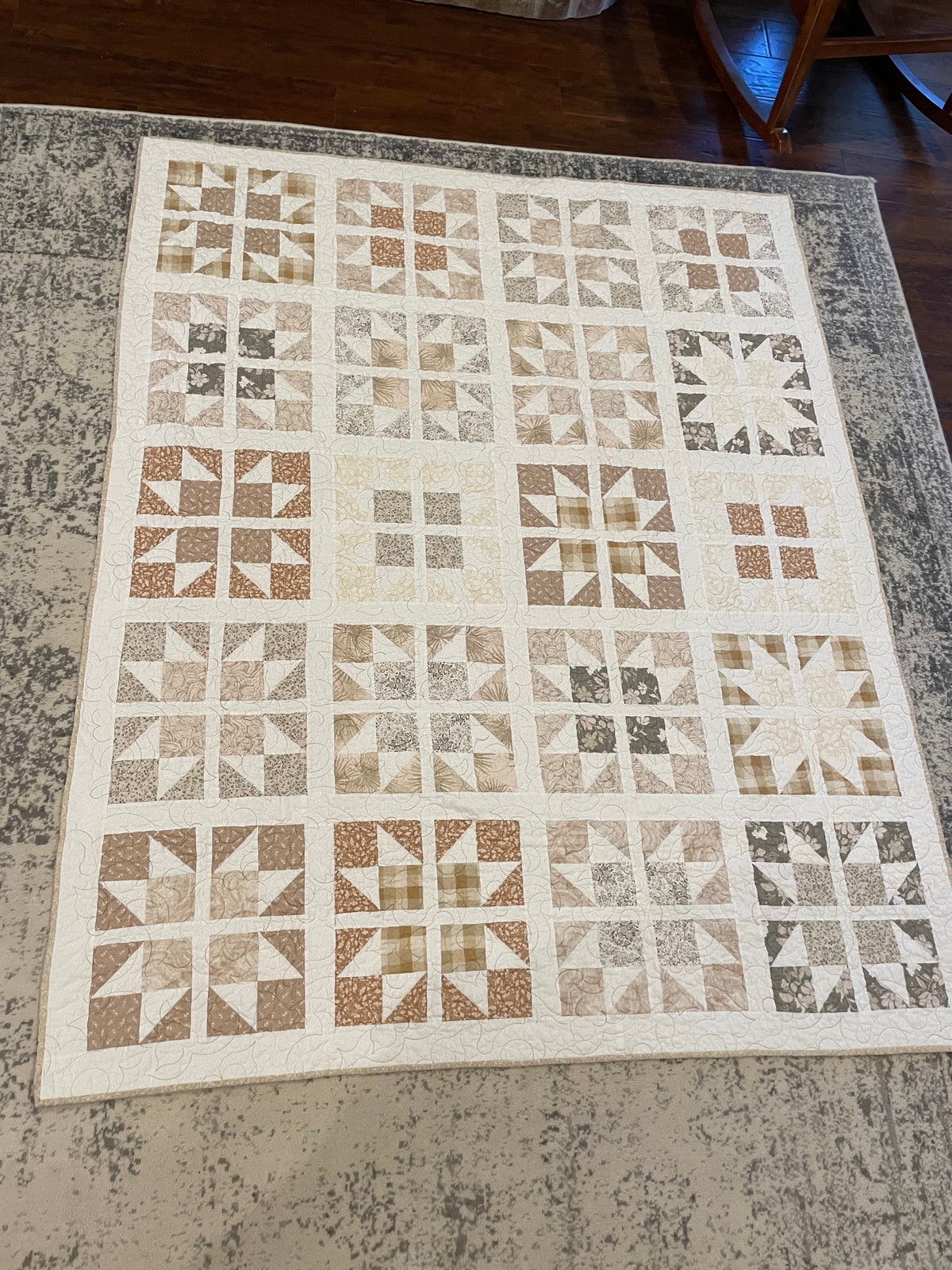 Quilt project by Kenzie Quilts