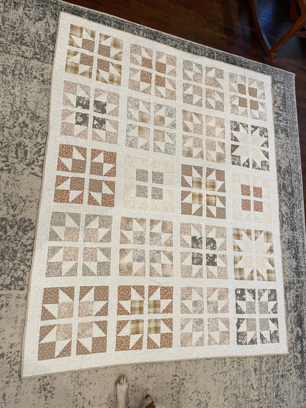 Quilt project by Kenzie Quilts
