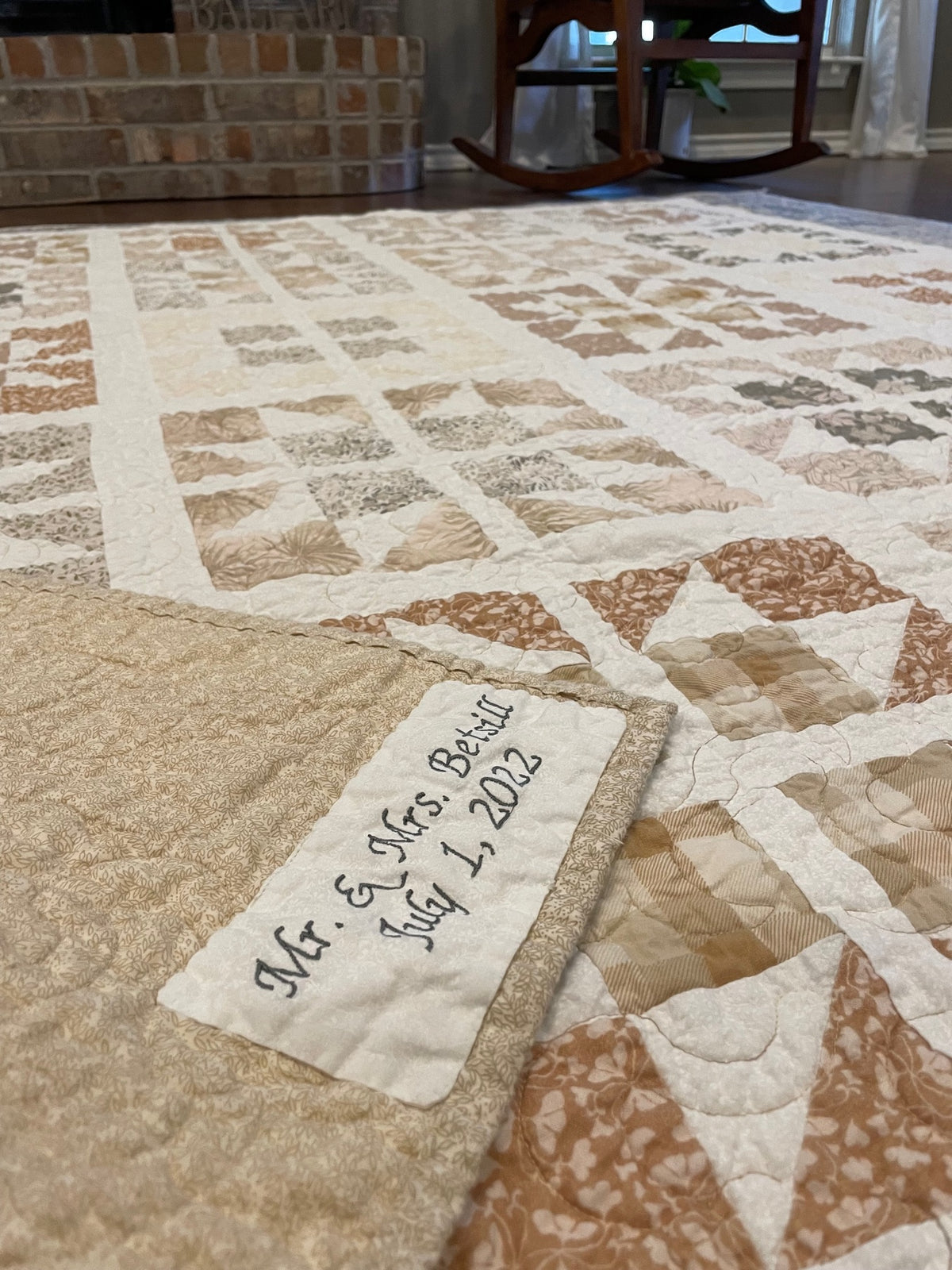 Quilt project by Kenzie Quilts