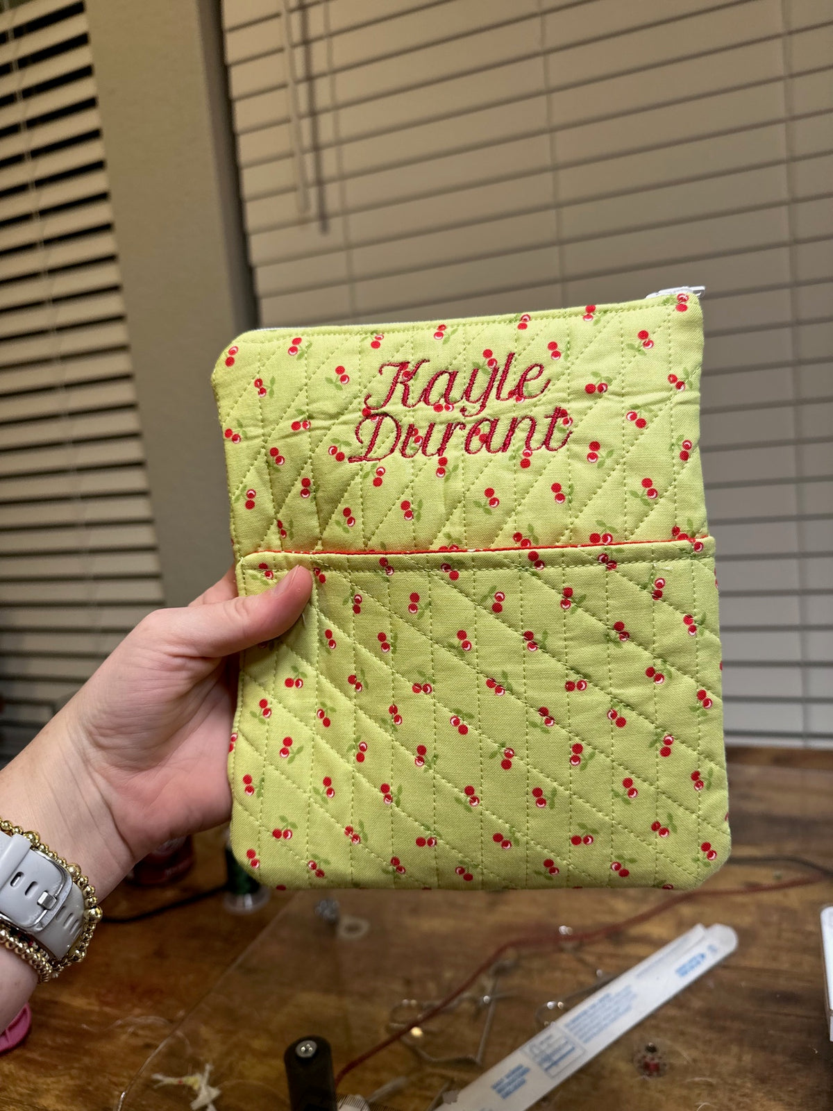 Handmade bag, apparel, or accessory by Kenzie Quilts