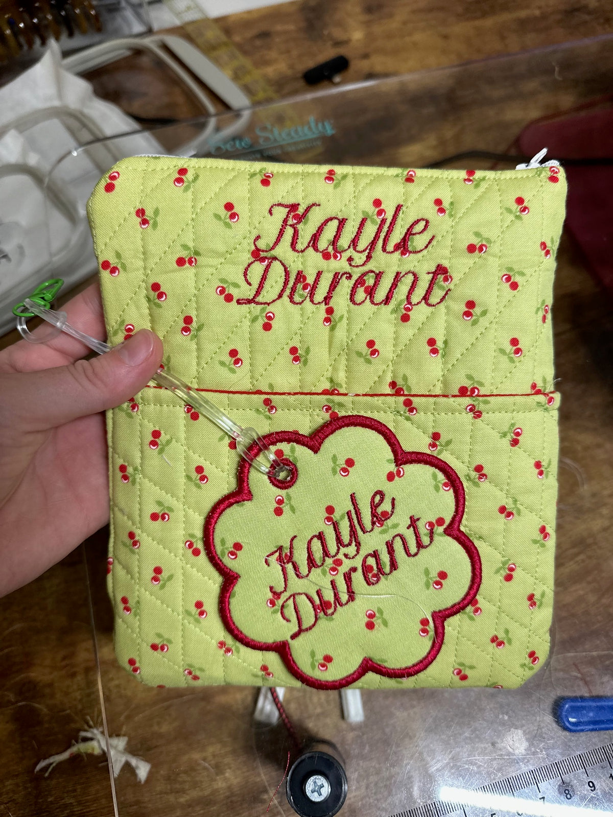 Handmade bag, apparel, or accessory by Kenzie Quilts