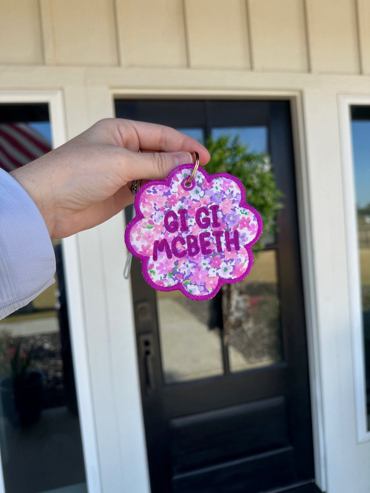 Personalized embroidery project by Kenzie Quilts