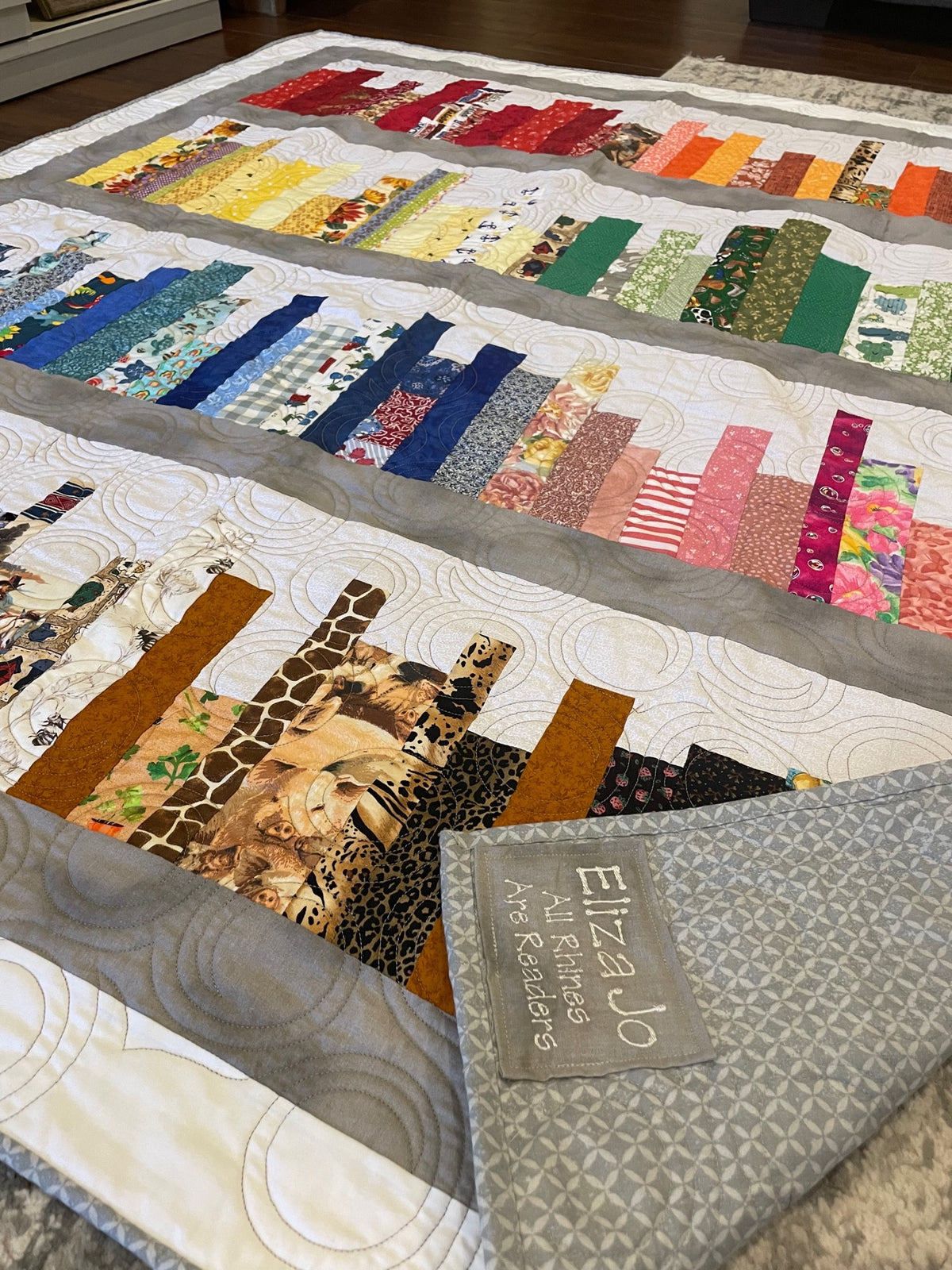 Quilt project by Kenzie Quilts