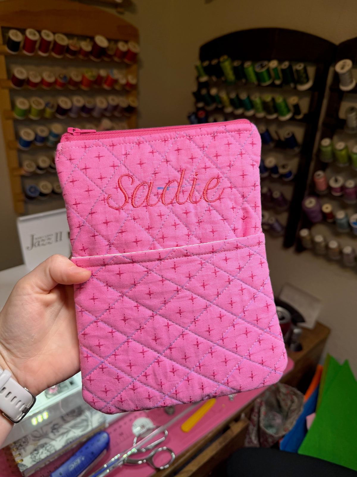 Handmade bag, apparel, or accessory by Kenzie Quilts